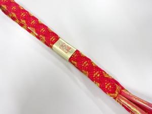 未使用品　正絹　手組帯締め